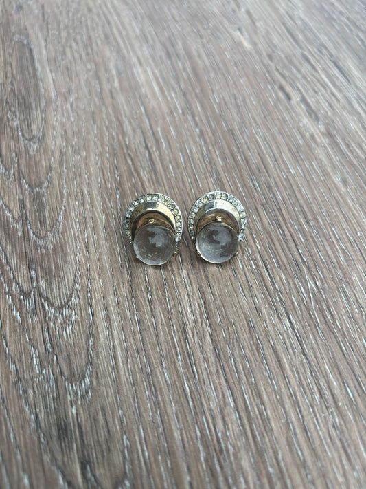 Sterling silver Trifari earrings